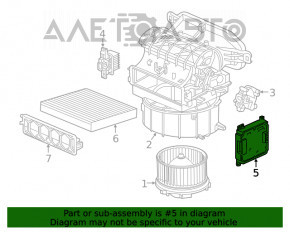 Controlul AC Honda Civic X FC 16-21