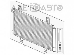 Radiatorul condensatorului de aer condiționat Honda Civic XI FE/FL 22- 1.5T