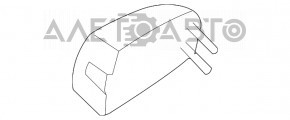 Capac maner exterior fata stanga Nissan Versa 12-19 usa crom