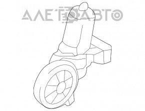 Motorul geamului electric din față dreapta Nissan Rogue 14-20