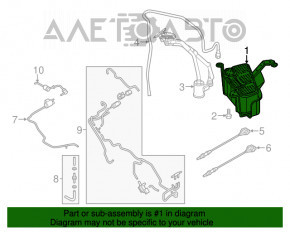 Canistra cu absorbant de carbon Audi Q5 80A 20-