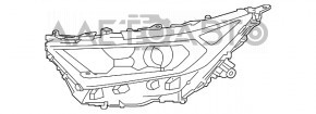 Far dreapta față asamblată Toyota Rav4 19-21 LED, crom, construită în Japonia