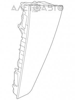 Lampa de jos stânga Toyota Prius 50 16-