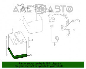 Palet pentru baterie Subaru XV Crosstrek 13-17