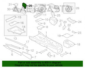 USB AUX HUB BMW X3 F25 11-17