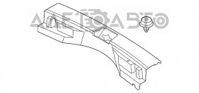 Capac portbagaj Nissan Rogue 21-23 negru, fabricat în Japonia