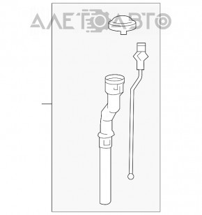 Gâtul rezervorului de lichid de parbriz pentru Toyota Highlander 08-13 fără capac