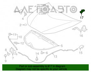 Injectoarele de spălare a parbrizului Toyota Prius 50 16-