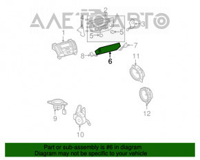 Усилитель Lexus RX300 RX330 RX350 RX400h 04-09