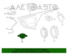 Динамик передней панели левый Toyota Camry v70 18-24