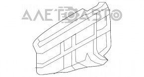 Protecție bara spate dreapta Hyundai Elantra UD 11-13