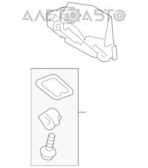 Antena aripă Toyota Rav4 19-