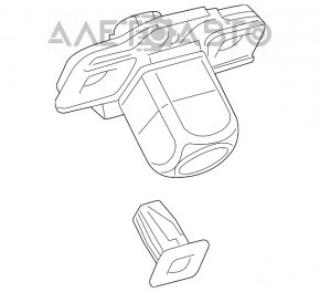 Camera de vizionare spate pentru Toyota Rav4 19-