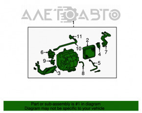 Arzătorul complet pentru Toyota Camry v30 2.4