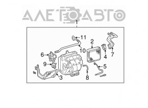 Arzătorul complet pentru Toyota Camry v30 2.4