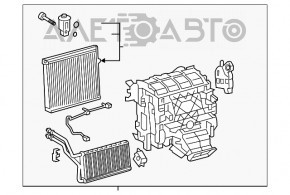 Печка в сборе Toyota Rav4 19-22