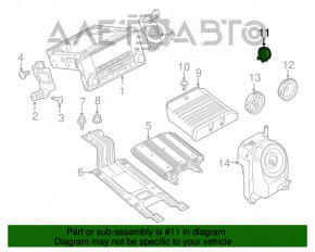 Semnalizator stânga față Mitsubishi Outlander 14-15