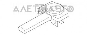 Suport TV inferior stânga pentru Audi A6 C7 12-18, VIKA