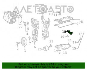 Senzorul de nivel al uleiului Toyota Camry v70 18- 2.5 A25A-FKS