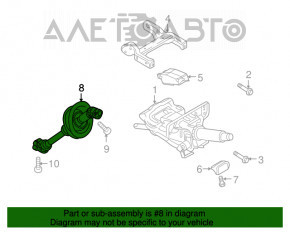 Рулевой карданчик Audi A4 B8 08-16