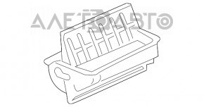 Monitor, display, navigație Audi Q3 8U 15-18 6" suport de montare rupt