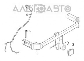 Instalarea unui cârlig de remorcare pe Audi Q5 8R 13-17