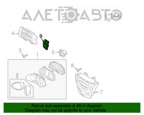 Динамик передней панели Hyundai Santa FE Sport 13-18