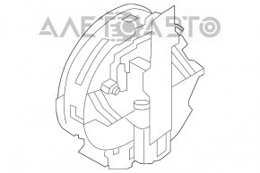 Датчик подушки безопасности дверь левый Nissan Rogue 21-23 US built