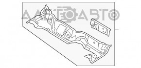 Поддон дворников металл Mazda3 MPS 09-13