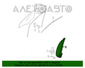 Geam electric cu motor fata dreapta Mazda3 MPS 09-13