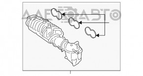 Коллектор впускной Ford Ecosport 18-21 1.0T