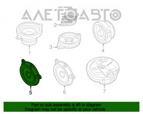 Динамик дверной передний правый Mazda CX-5 17- BOSE