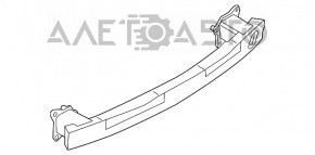 Amplificatorul pentru bara spate Audi A6 C7 12-18, nou, neoriginal.