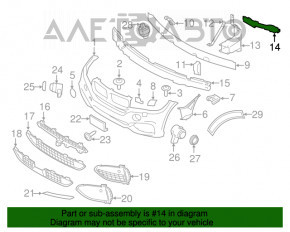 Suport far stânga față BMW X5 F15 14-18 nou aftermarket