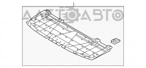 Protecție motor față Mazda 6 18-21 nouă, neoriginală