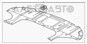 Protecție pentru bara frontală GMC Terrain 18-21 LYX, nou, neoriginal.