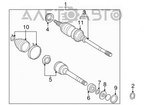 Решетка радиатора grill Toyota Camry v70 18-20 L/LE