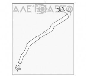 Tuburi pentru racitor cutie de viteze Mazda 6 13-17 lungi noi originale OEM