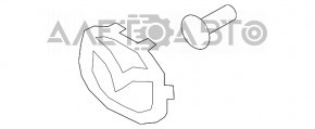 Mazda 6 18-21 emblema grila radiatorului fara croaziera si camera noua originala OEM