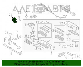 Ventilatorul de răcire VVB Toyota Venza 21-