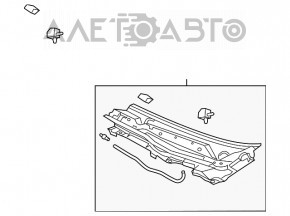 Grila stergatoarelor din plastic stanga Mazda 6 18-21