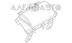 Airbag-ul pasagerului din bordul Mazda 6 18-21