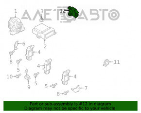 Senzor airbag dreapta spate Mazda 6 18-21