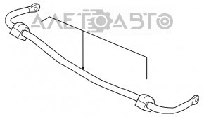 Stabilizator spate Mazda 6 18-21