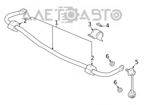 Stabilizator spate Mazda 6 18-21