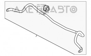 Stabilizatorul frontal Mazda 6 18-21