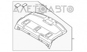 Raftul din spate Mazda 6 18-21 tip 1