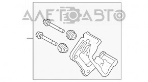 Suport spate dreapta Mazda 6 18-21 electric