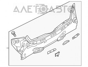 Panoul din spate al Mazda 6 18-21