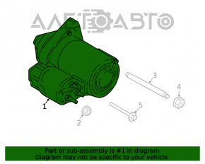 Pornire Ford Ecosport 18-21 1.0T